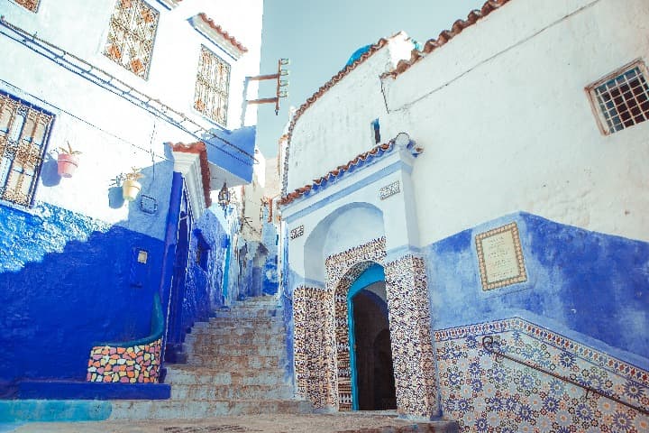 ciudad azul marruecos