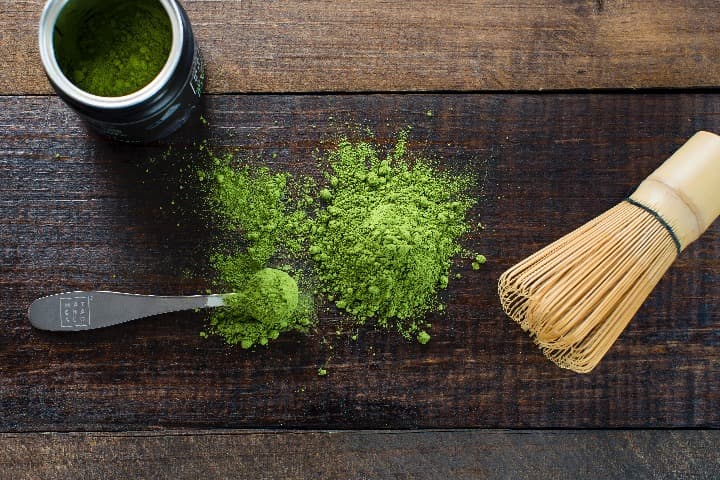 kit para hacer te matcha, polvo verde - weroad