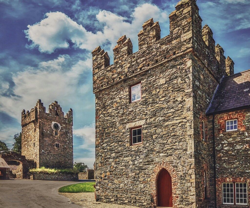 castillo de Ward, Irlanda, donde se filmó Juego de Tronos