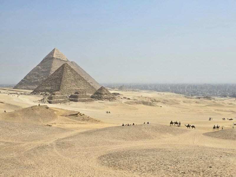 Las Piramides de Giza